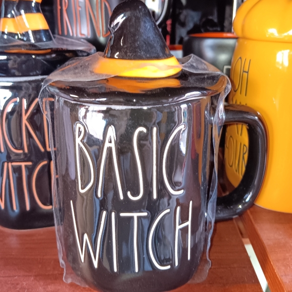 Rae Dunn BASIC WITCH TOPPER MUG - Picture 1 of 1